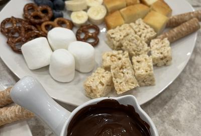 Chocolate Fondue For Two
